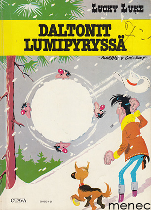 Lucky Luke. Daltonit lumipyryssä 