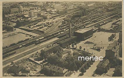 Tampere, Rautatieasema ilmasta 