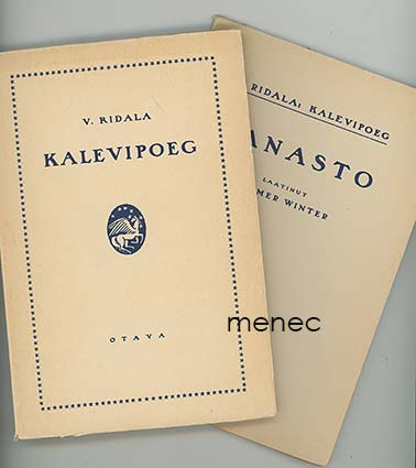 Ridala, V. & Winter, Helmer - Kalevipoeg & Sanasto 