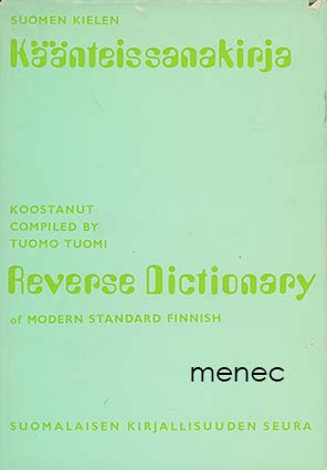 Suomen kielen käänteissanakirja 