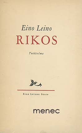 Leino, Eino - Rikos 