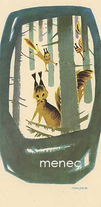 Salmi, Irma - Oravia, taittokortti 