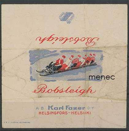 Bobsleigh, makeisetiketti 