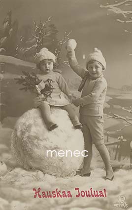 Lumipallo lähdössä 