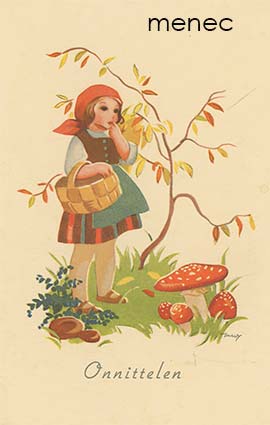 Wendelin, Martta - Tyttö ja sienet 