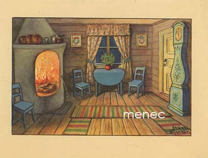 Nyström, Jenny - Kodin tunnelmaa, taittokortti 