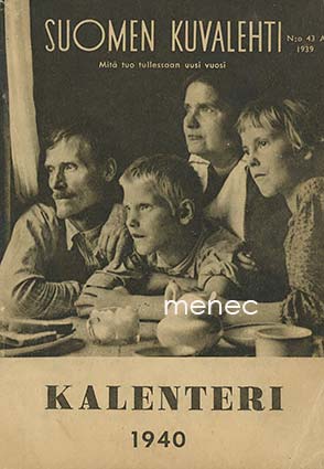 Suomen Kuvalehden kalenteri 1940 