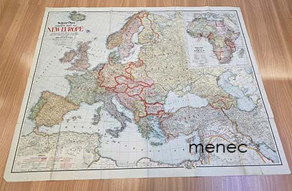 Literary Digest Liberty Map of New Europe