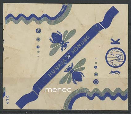 Hunaja, makeisetiketti 