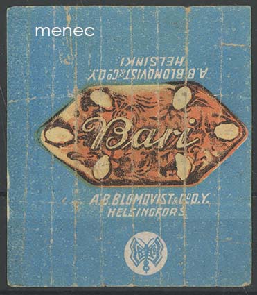 Bari, makeisetiketti 