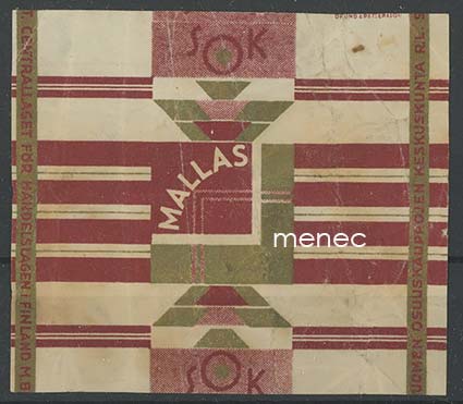 Mallas, makeisetiketti 