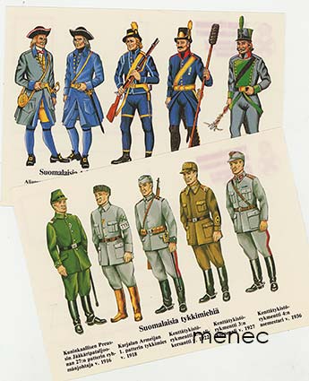 Suomalaisia tykkimiehiä, 2 korttia 