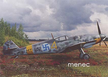 Messerschmitt Bf 109 G-6, Valkeala - Utti 