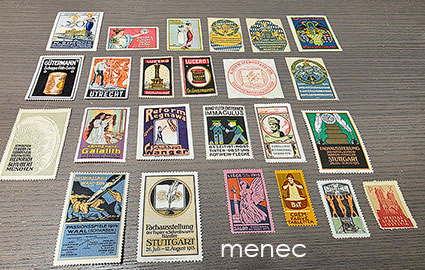 Eurooppalaisia mainosmerkkejä, 24 kpl 