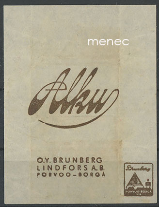 Alku, makeisetiketti 