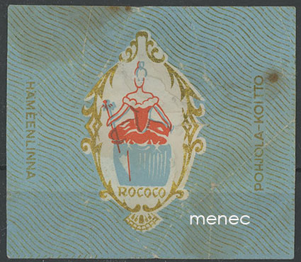 Rococo, makeisetiketti 