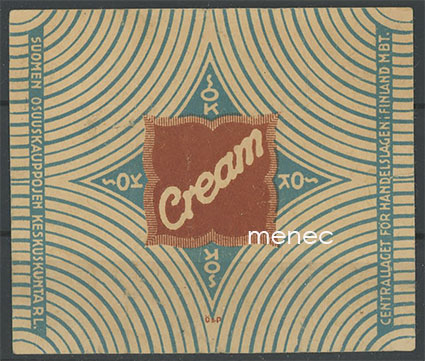 Cream, makeisetiketti 