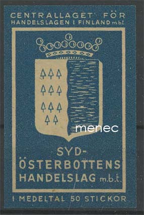 Tulitikkuetiketti, Sydösterbottens Handelslag 