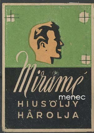 Tulitikkuetiketti, Mirame hiusöljy 