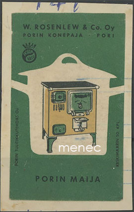 Tulitikkuetiketti, Porin Maija 