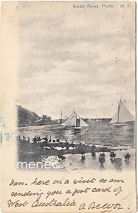 Swan River, Perth. W. A. 