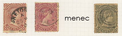 Iso-Britannia, Transvaal 1878, 3 kpl 