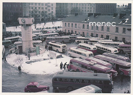 Helsinki, linja-autoasema, 1950-luku 