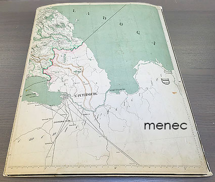 Gyldén, C. W. - Karta öfver Finland: F5: sydöstra delen af Wiborgs län 