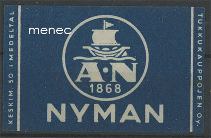 Tulitikkuetiketti, Nyman 