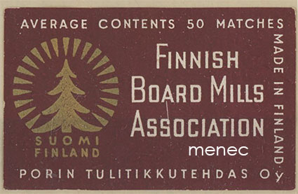 Tulitikkuetiketti, The Finnish Board Mills Association 