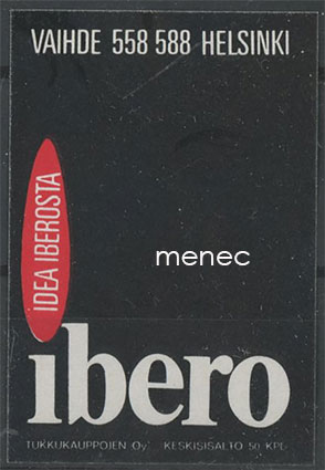 Tulitikkuetiketti, Ibero 