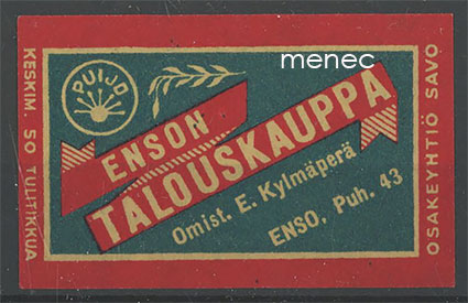Kauppiasetiketti, Enson talouskauppa 