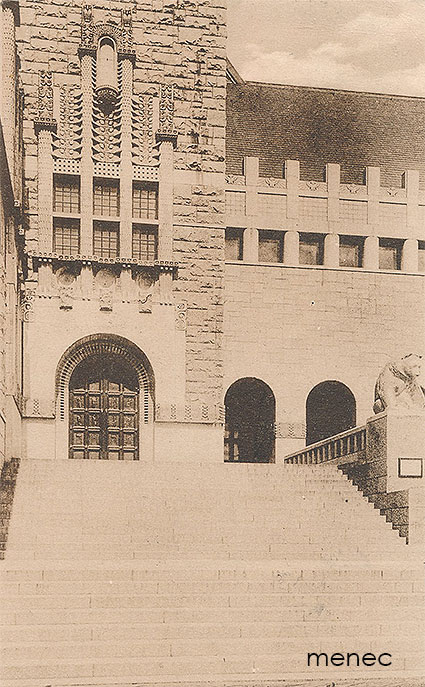 Helsinki, Uusi Museo [Kansallismuseo], pääsisäänkäytävä 