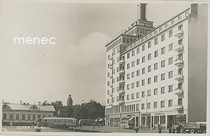 Kotka, Meritorni, kelloseppä, kahvila, Liiton kuorma-auto 
