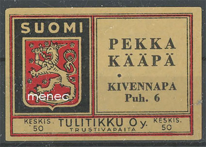 Kauppiasetiketti, Pekka Kääpä, Kivennapa 