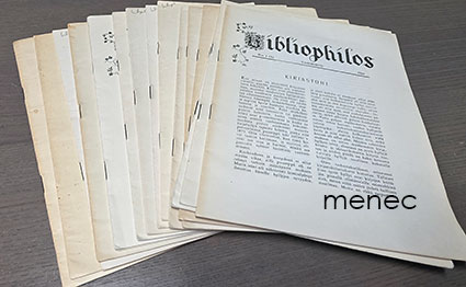 Bibliophilos, 16 nroa 1943-1948 