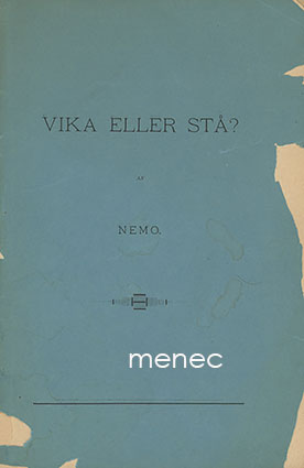 Gripenberg, Lennart - Vika eller stå? 