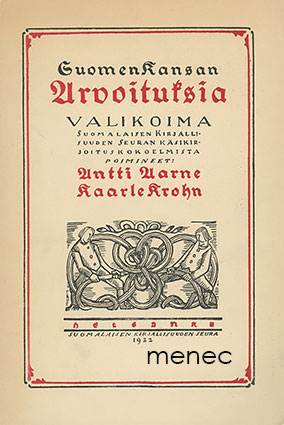 Suomen kansan arvoituksia 