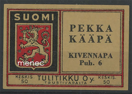 Kauppiasetiketti, Pekka Kääpä, Kivennapa 