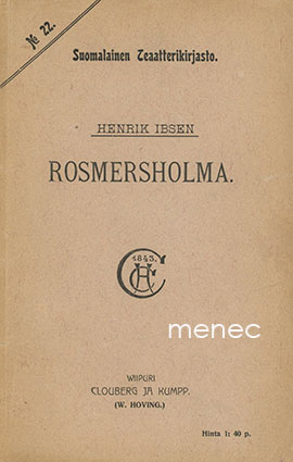 Ibsen, Henrik - Rosmersholma 