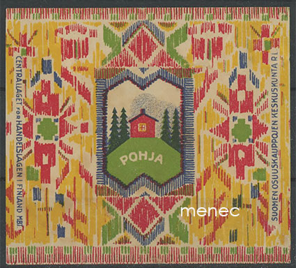 Pohja, makeisetiketti 