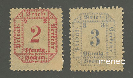 Saksa, paikallisposti, Bochum, 2 kpl 