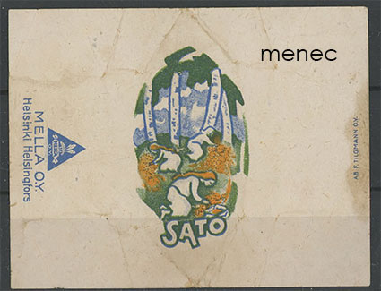 Sato, marjastus, makeisetiketti 