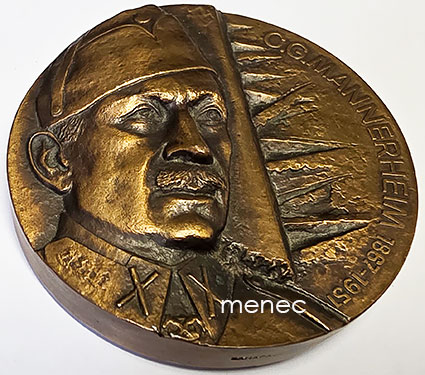 Häiväoja, Heikki - Mannerheim 1887-1951, pöytämitali 