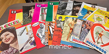 Kokoelma tuhmia lehtiä 1950-60-luvuilta, 19 kpl 