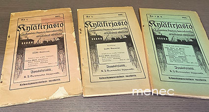 Kyläkirjasto 1905 [4 nroa, 3 vol.] 