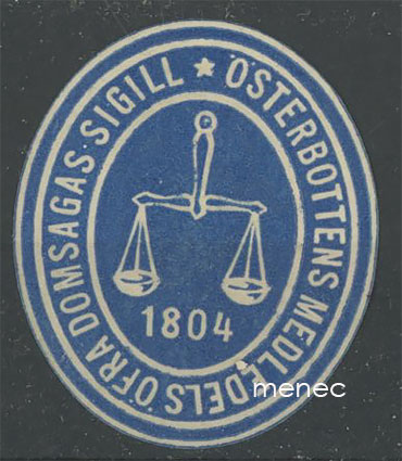 Paperisinetti, Österbottens medledels öfra domsaga 