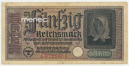 Saksa, 50 RM 1939-1945 