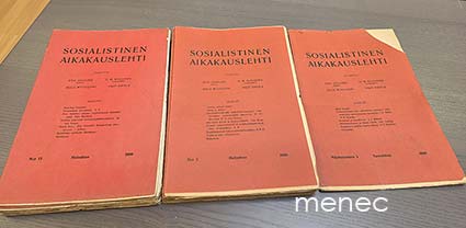 Sosialistinen aikakauslehti 1906, 16 vol. 