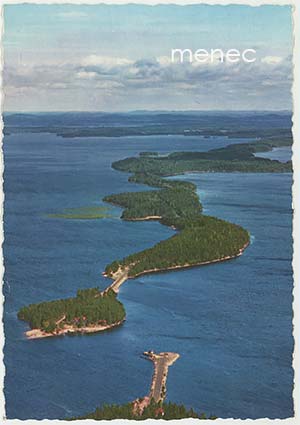 Päijänne, Pulkkilanharju, ilmakuva 
